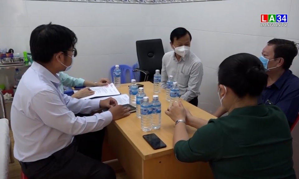 Kiểm tra công tác phòng chống Covid-19 tại các cơ sở y tế