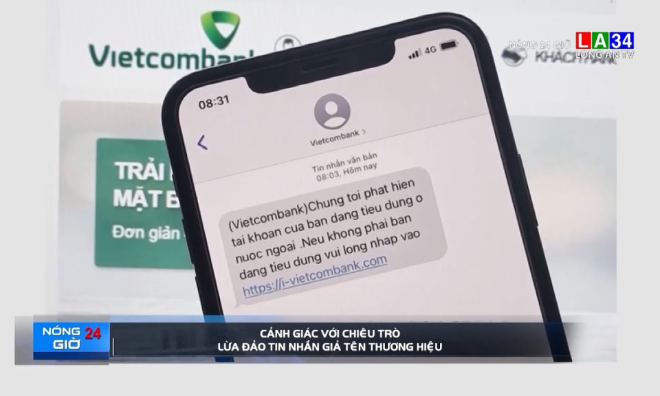 Cảnh giác vời chiêu trò lừa đảo tin nhắn giả tên thương hiệu