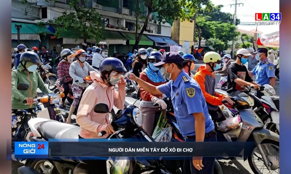 Người dân miền Tây đổ xô đi chợ