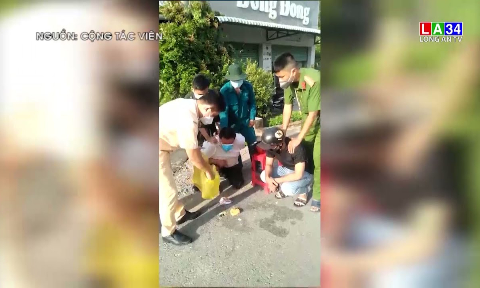 Tạm giữ hai thanh niên có hành vi giao, nhận mua ma túy qua chốt kiểm soát