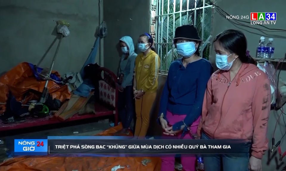 Triệt phá sòng bạc &#8220;khủng&#8221; giữa mùa dịch có nhiều quý bà tham gia