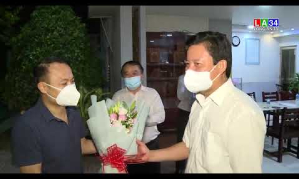 Đoàn cán bộ y tế tỉnh Bắc Giang đến hỗ trợ Long An chống dịch Covid-19