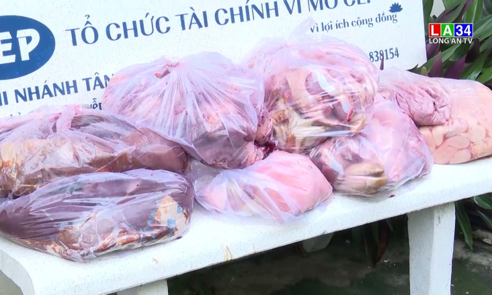 Thành phố Tân An khai trương gian hàng nghĩa tình