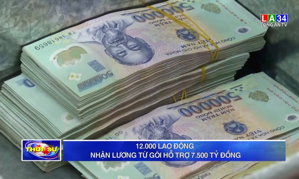 12.000 lao động nhận lương từ gói hỗ trợ 7.500 tỷ đồng