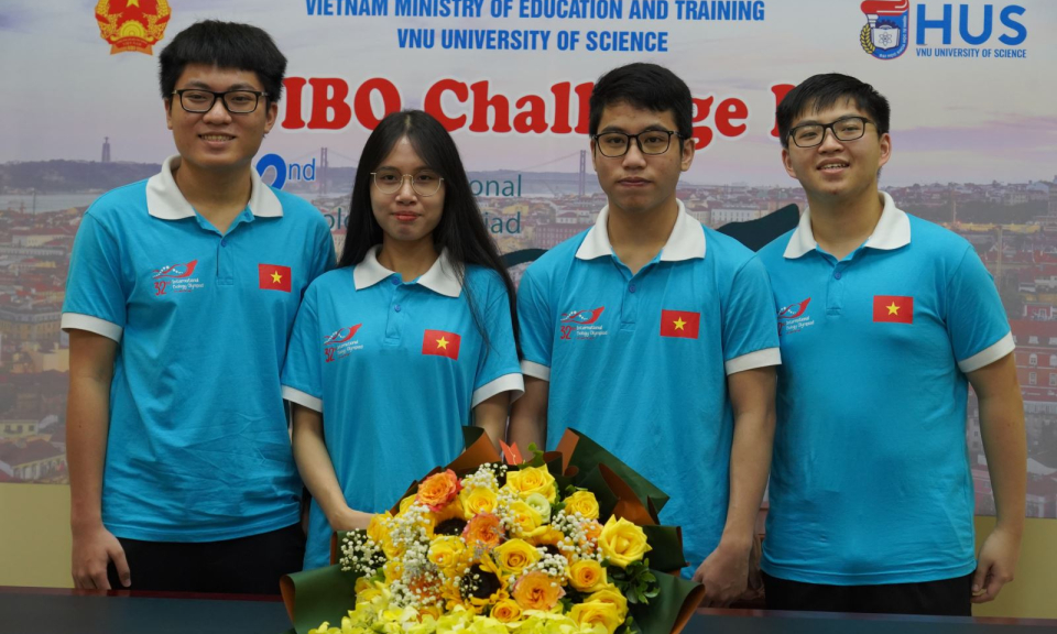 Trường Đại học Khoa học tự nhiên hỗ trợ tổ chức thành công Olympic Sinh học Quốc tế