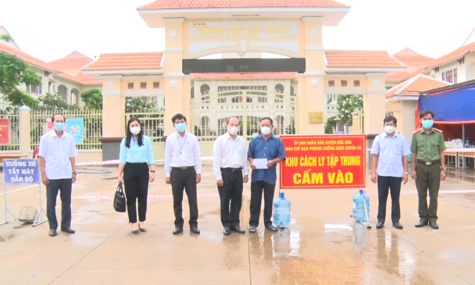 Đức Hòa đẩy mạnh thông tin liên quan đến tình hình dịch Covid-19