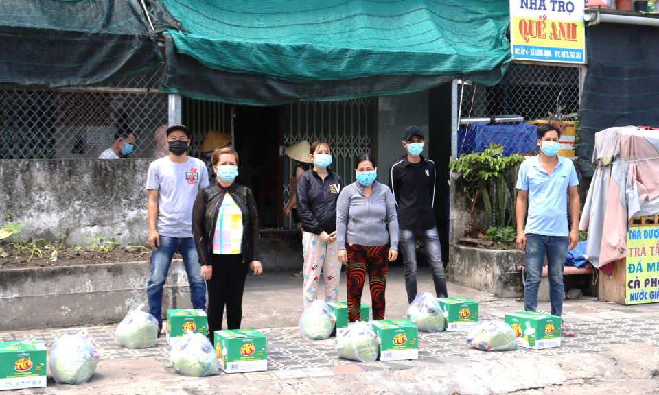 399 nhà trọ ở Cần Đước miễn, giảm tiền thuê trọ trong thời gian thực hiện giãn cách xã hội