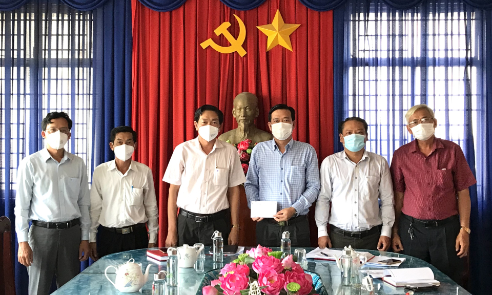 Cần Giuộc: Kiểm tra công tác phòng, chống dịch Covid-19 tại xã Phước Lại