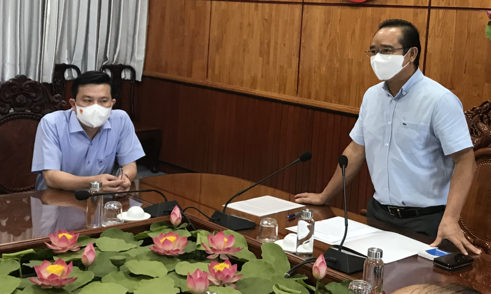 Thường trực Tỉnh ủy Long An thành lập Ban chỉ đạo, Sở chỉ huy và các tiểu ban phòng, chống Covid-19.