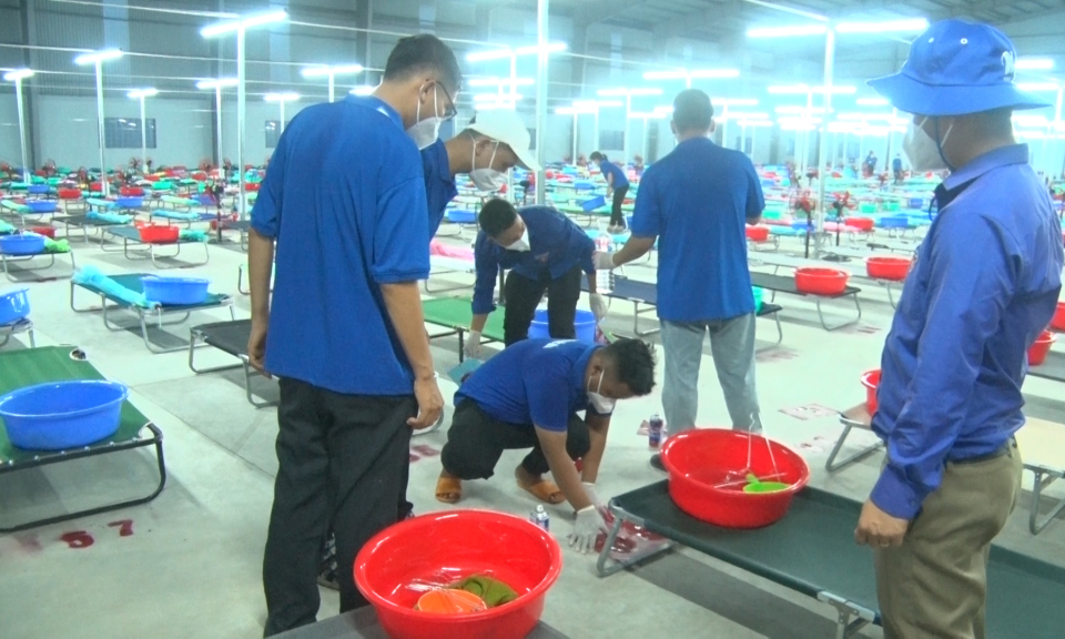 Đức Hòa: Bệnh viện dã chiến số 20 quy mô 1.500 giường chính thức đi vào hoạt động