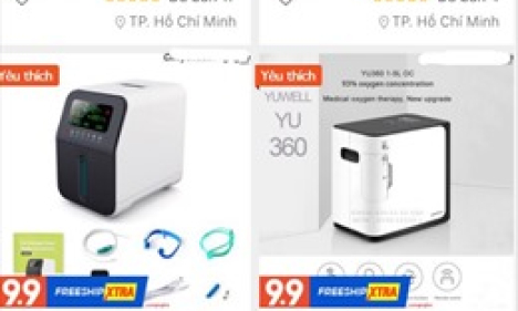 Cảnh báo &#8216;tiền mất tật mang&#8217; nếu mua máy hỗ trợ điều trị COVID-19 tại nhà