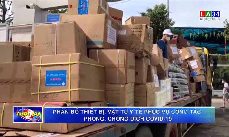 Phân bổ thiết bị, vật tư y tế phục vụ công tác phòng, chống dịch Covid-19