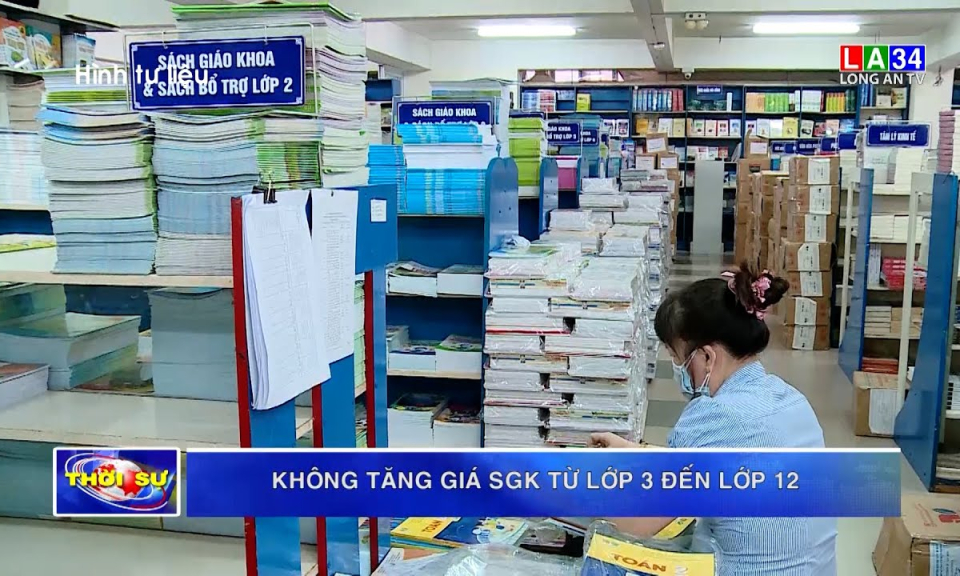 Không tăng giá SGK từ lớp 3 đến lớp 12