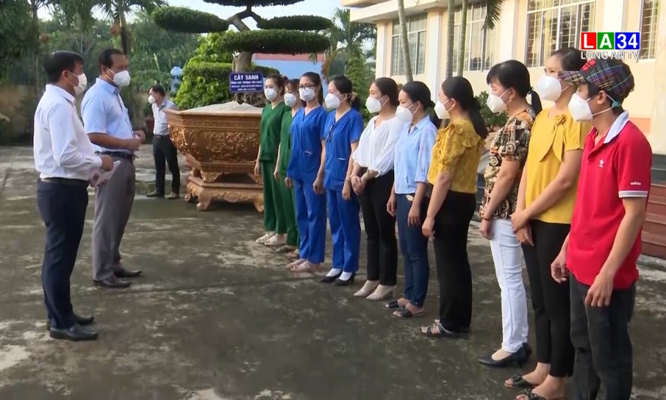 Động viên lực lượng y tế tham gia phòng, chống dịch Covid-19
