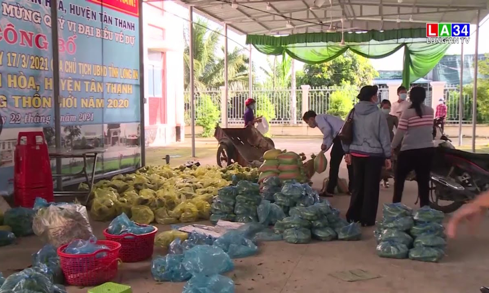 Tỉnh Long An được hỗ trợ hơn 800 tấn gạo