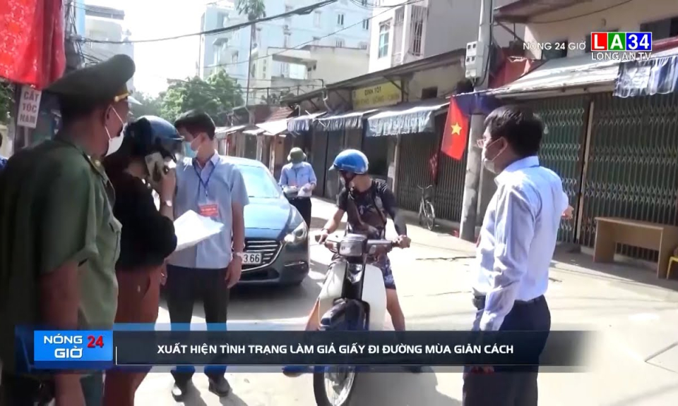 Xuất hiện tình trạng làm giả giấy đi đường mùa giãn cách