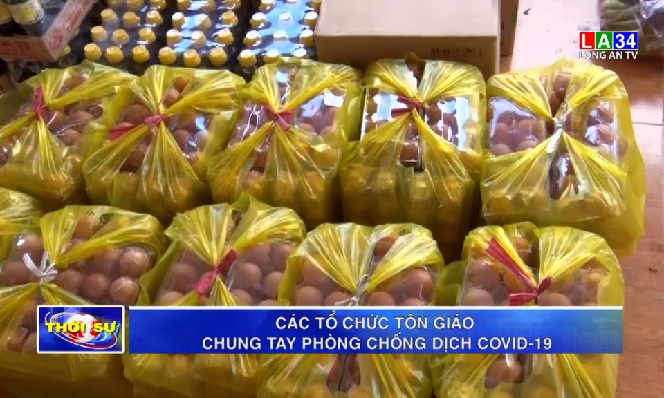 Các tổ chức tôn giáo chung tay phòng, chống dịch Covid-19