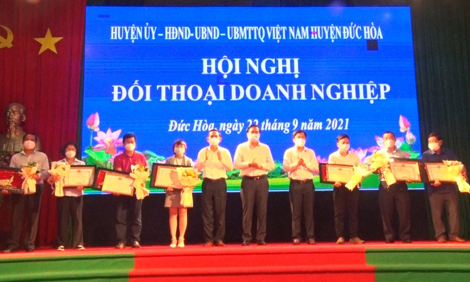 Đức Hòa: Hội nghị đối thoại doanh nghiệp