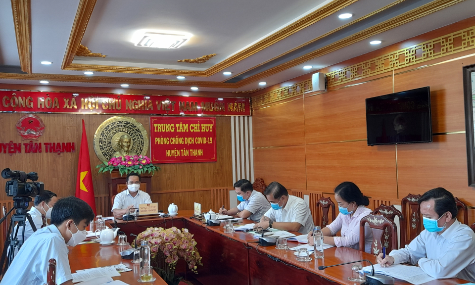 Bí thư Tỉnh ủy Long An làm việc với huyện “vùng xanh” Tân Thạnh