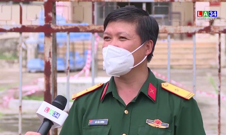 Tân Trụ: Di chuyển khu cách ly mới để bàn giao cho cơ sở giáo dục