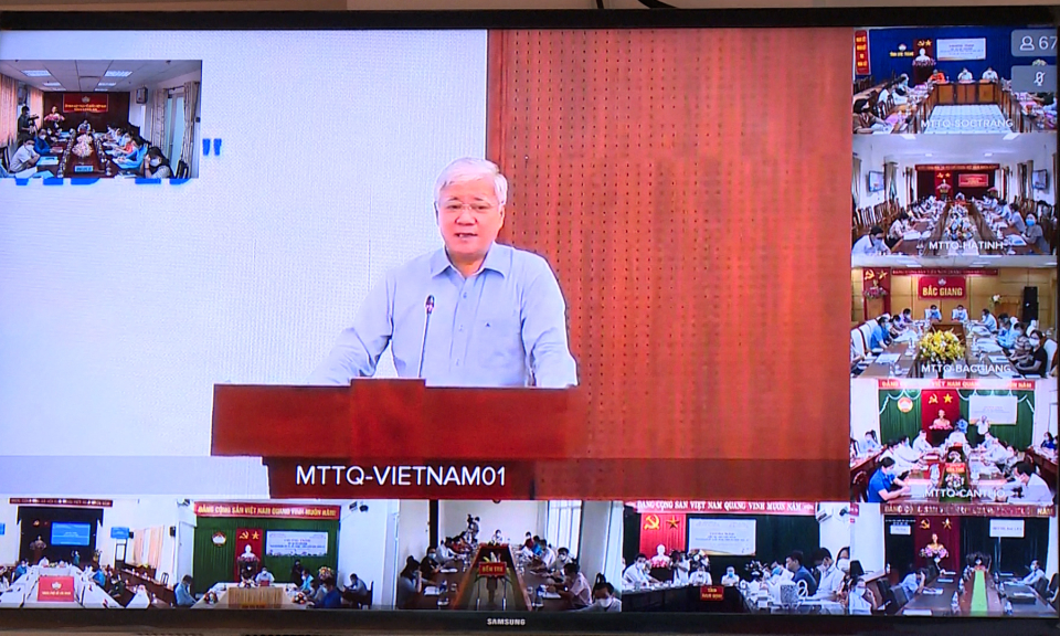 Chương trình tiếp tục cuộc vận động “Toàn dân đoàn kết, ra sức phòng, chống dịch COVID-19”