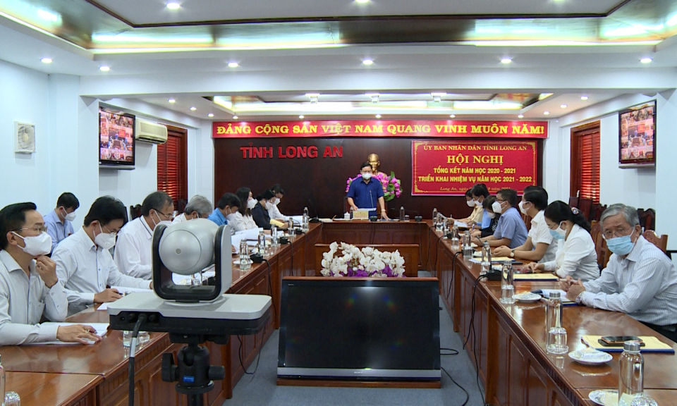 Tỉnh Long An triển khai nhiệm vụ năm học 2021-2022