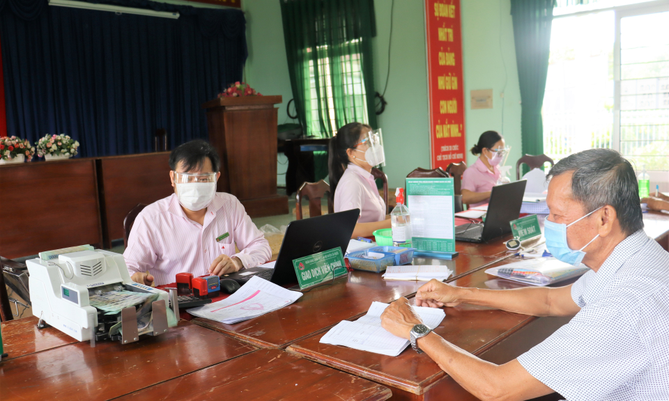 Cần Đước: Tăng cường tiếp cận nguồn vốn tín dụng chính sách đi đôi công tác phòng dịch