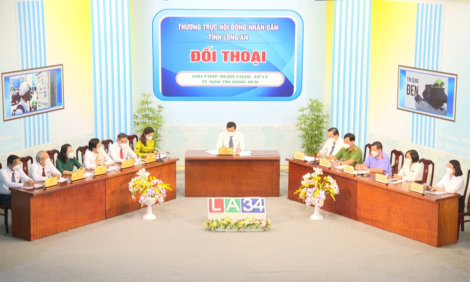 HĐND tỉnh Long An đối thoại về “Giải pháp ngăn chặn, xử lý tệ nạn tín dụng đen”
