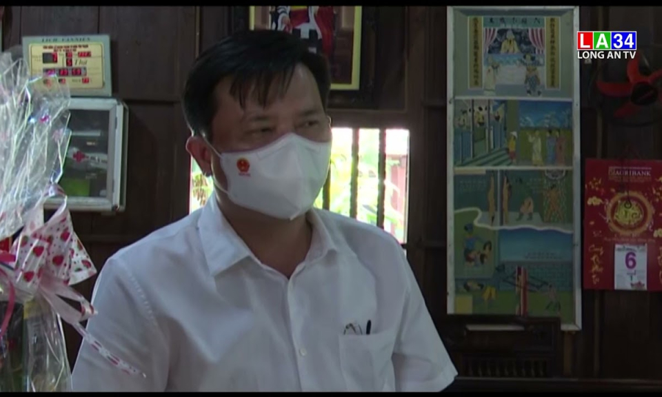 Lãnh đạo tỉnh thăm cơ sở tôn giáo tại huyện Cần Giuộc