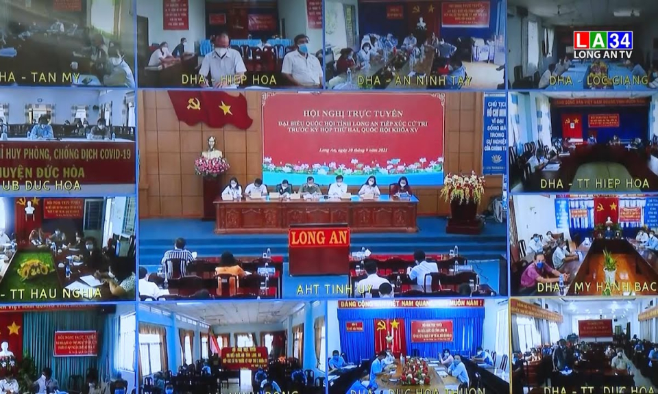 Tiếp xúc cử tri trực tuyến: Đổi mới, hiệu quả, đảm bảo phòng dịch Covid-19