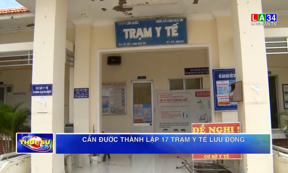 Cần Đước: Thành lập 17 trạm y tế lưu động