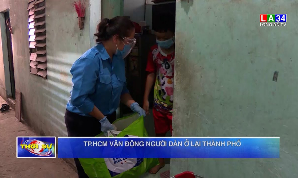 TP.HCM vận động người dân ở lại thành phố