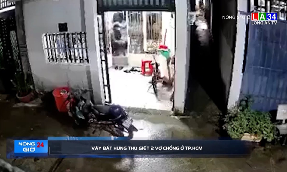 Vây bắt hung thủ sát hại 2 vợ chồng ở TP.HCM