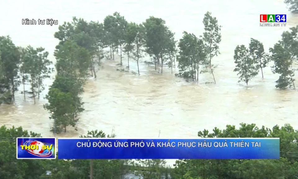 Chủ động ứng phó và khắc phục hậu quả thiên tai