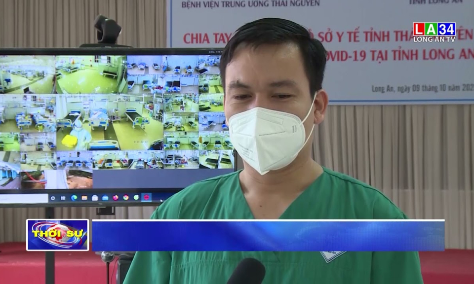 Trung tâm hồi sức Bệnh viện TW Thái Nguyên hoàn thành nhiệm vụ tại Long An