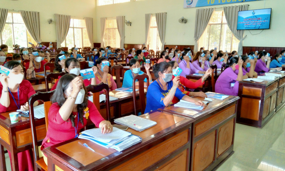 Đại hội Đại biểu Hội LHPN huyện Tân Hưng lần thứ VI, NK 2021 – 2026