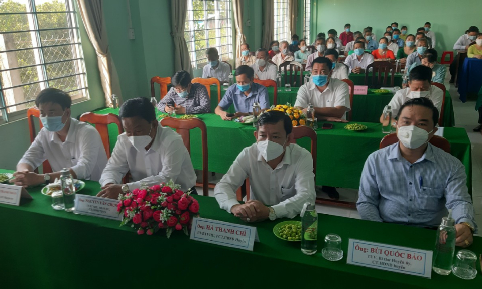 Tân Thạnh: Phát động phong trào xây dựng xã đạt chuẩn Nông thôn mới, xã văn hóa Nông thôn mới
