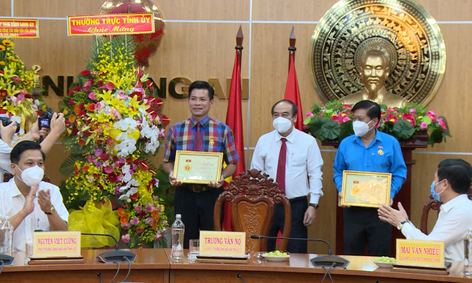 Họp mặt kỷ niệm 91 năm ngày truyền thống công tác dân vận