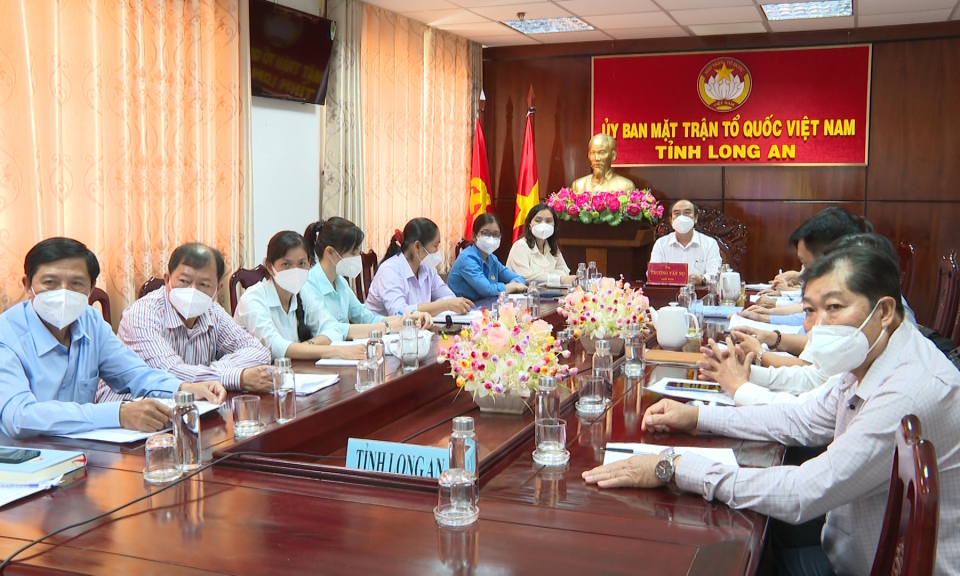 Ủy ban Trung ương MTTQ Việt Nam giao ban công tác Mặt trận quý III/2021