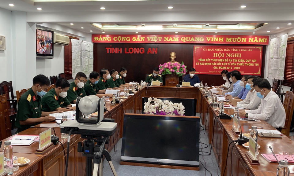 Long An tổng kết Đề án tìm kiếm, qui tập hài cốt liệt sĩ giai đoạn 2013-2020.
