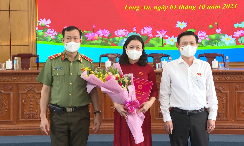 Bà Lê Thị Song An được điều động nhiệm vụ Phó trưởng Đoàn đại biểu Quốc hội chuyên trách khóa XV tỉnh Long An