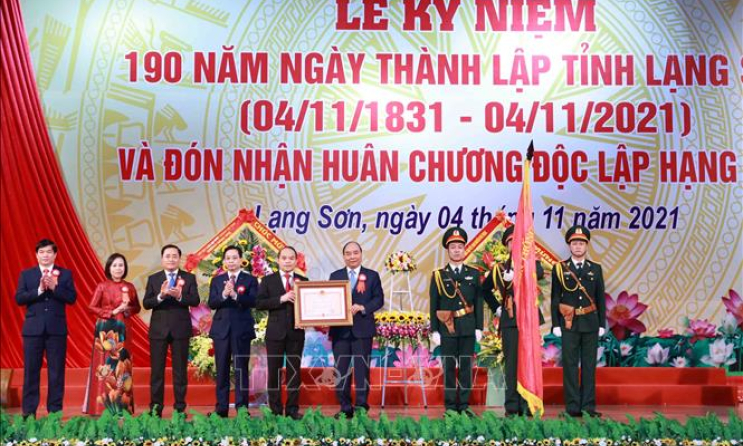 Chủ tịch nước: Lạng Sơn cần kết hợp phát triển KT-XH với củng cố quốc phòng, an ninh