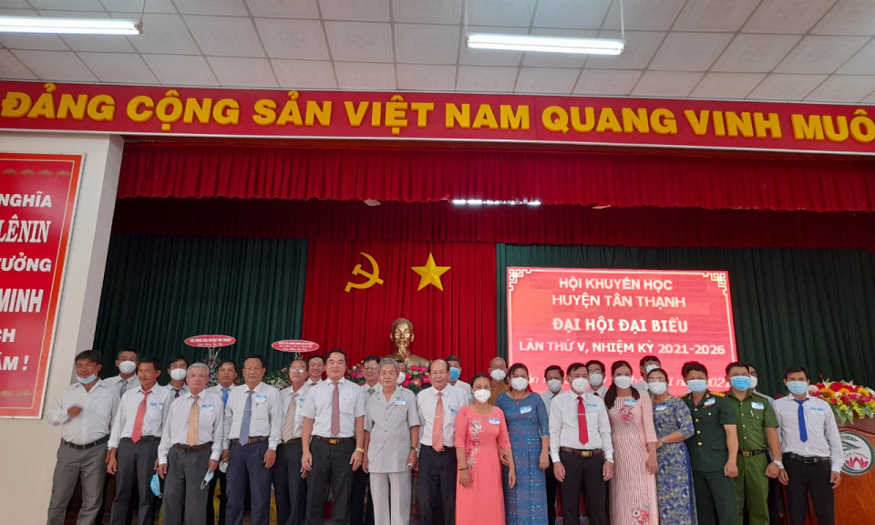 Tân Thạnh: Đại hội Hội Khuyến học nhiệm kỳ 2021-2026