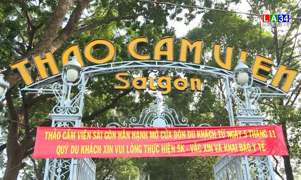 Thảo Cầm Viên TP.HCM đón khách trở lại