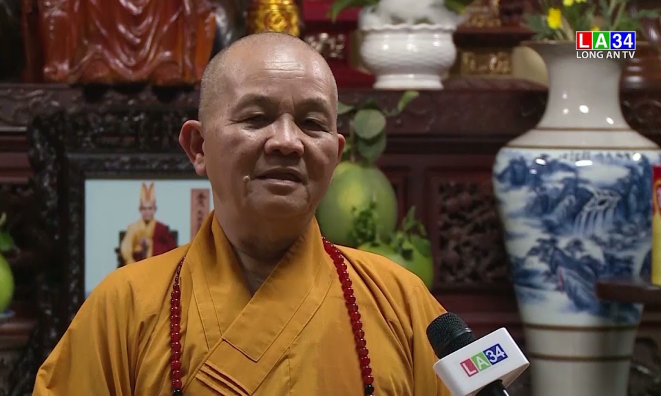 Long An: Tổ chức tôn giáo hưởng ứng Lễ tưởng niệm đồng bào tử vong và cán bộ, chiến sĩ hy sinh trong đại dịch Covid-19