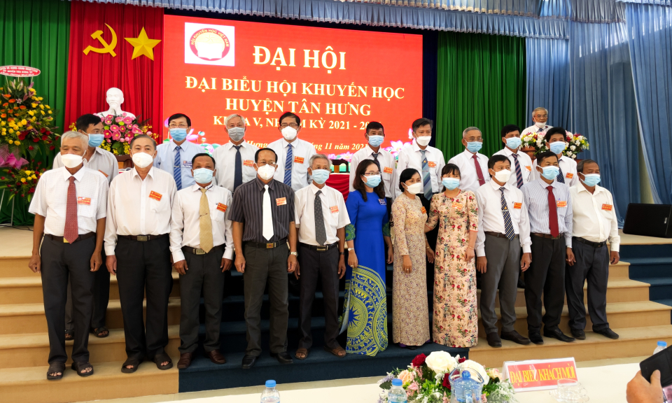 Đại hội đại biểu Hội Khuyến học huyện Tân Hưng