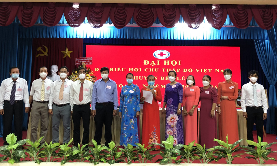 Bến Lức: Đại hội đại biểu Hội Chữ thập đỏ, nhiệm kỳ 2021- 2026
