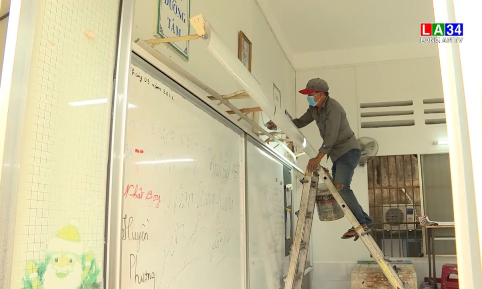 TP.HCM sửa chữa 945 trường học trưng dụng chống dịch