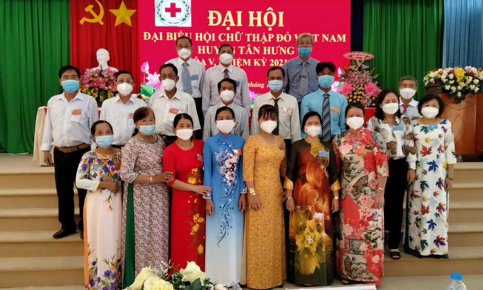 Đại hội đại biểu Hội Chữ thập đỏ huyện Tân Hưng khóa V, NK 2021 – 2026