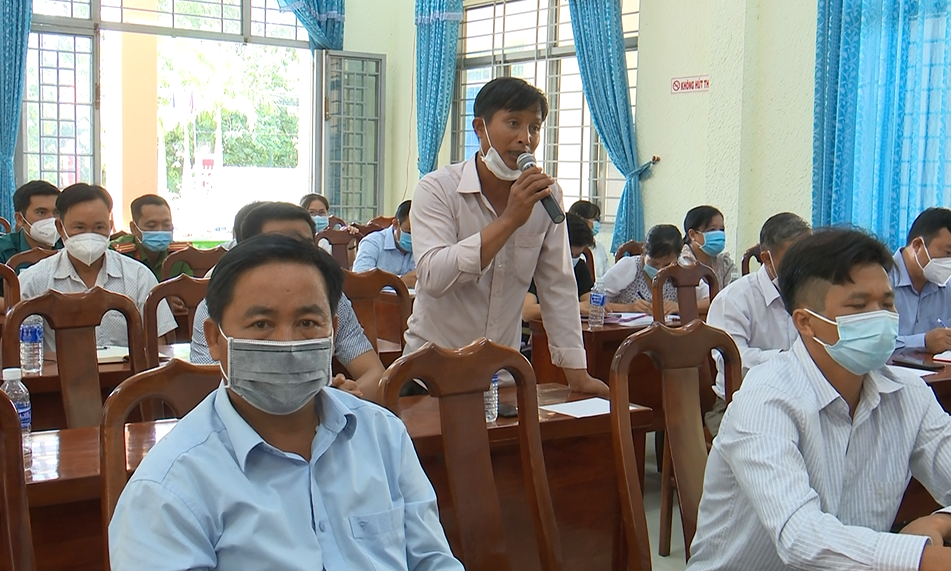 HĐND tỉnh tiếp xúc cử tri tại Vĩnh Hưng